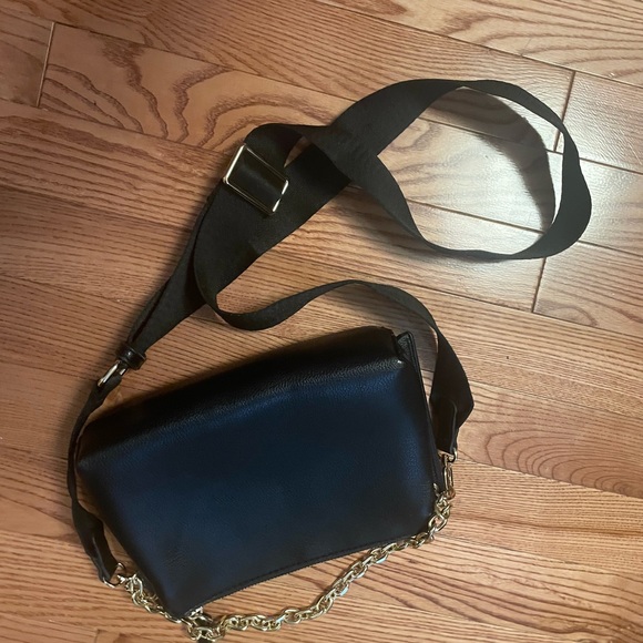 Mango Cross Body Bag with adjustable strap- Mango Purse- Black Purse - Picture 7 of 7